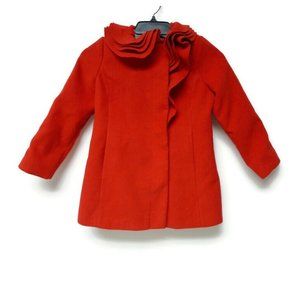 Rothschild 4-tier ruffled collar dress coat